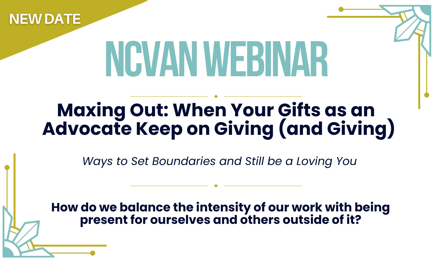 NCVAN Webinar - 2026 - Maxing Out - 2nd Option Flyer (8)